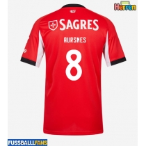 Benfica Fredrik Aursnes #8 Heimtrikot 2025-26 Kurzarm